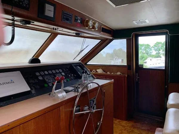 Slide: The Image of Hatteras Eurotransom motor yacht 1989 - 5