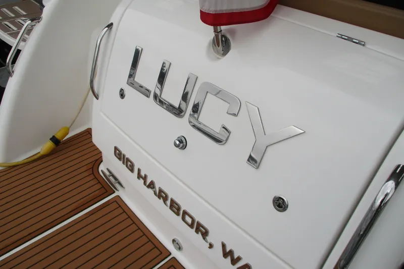 Slide: The Image of 2008 Tiara Yachts 3900 Sovran with "Lucy" nameplate, Gig Harbor, WA. - 12