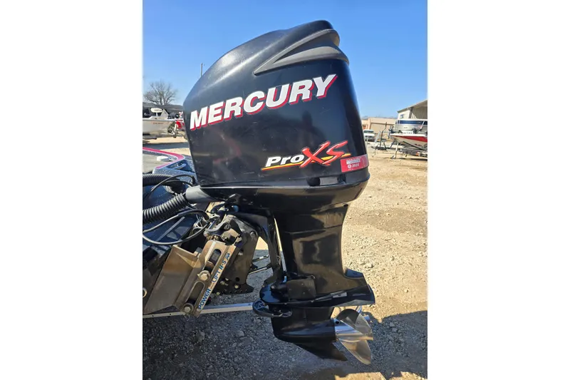 Slide: The Image of 2009 Triton 20X3 Pro DC with Mercury Pro XS outboard motor. - 13