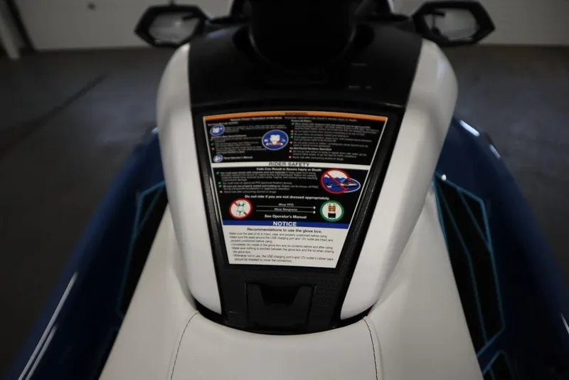 Slide: The Image of 2026 Yamaha WaveRunner FX HO dashboard with safety instructions and controls. - 14