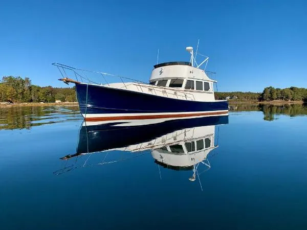 Slide: The Image of Jarvis Newman Flybridge Motoryacht 1987 - 0