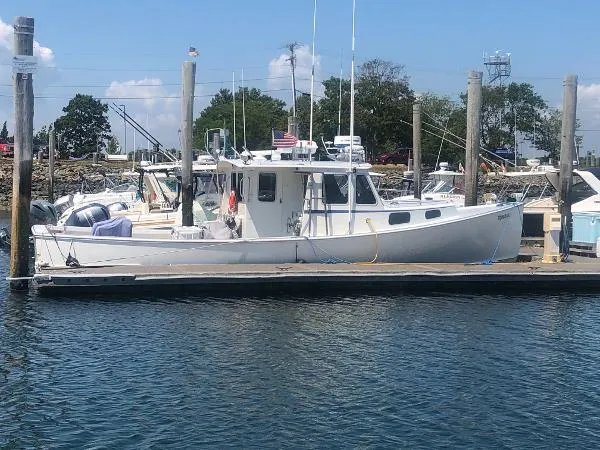 Slide: The Image of Northern Bay 36 Tuna rigged hardtop 2001 - 0