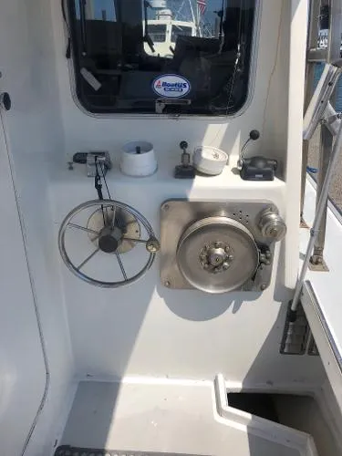 Slide: The Image of Northern Bay 36 Tuna rigged hardtop 2001 - 7
