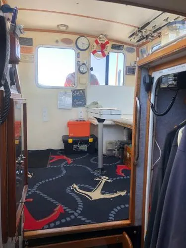 Slide: The Image of Northern Bay 36 Tuna rigged hardtop 2001 - 9
