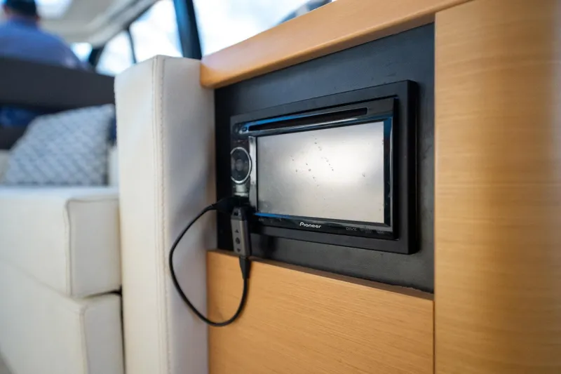 Slide: The Image of Pioneer audio system in 2013 Prestige 500S yacht interior. - 30