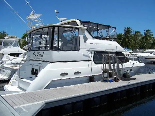 Slide: The Image of Carver Yachts 406 Aft Cabin Motor Yacht 2000 - 0