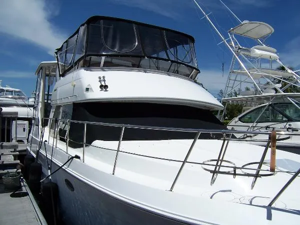 Slide: The Image of Carver Yachts 406 Aft Cabin Motor Yacht 2000 - 7