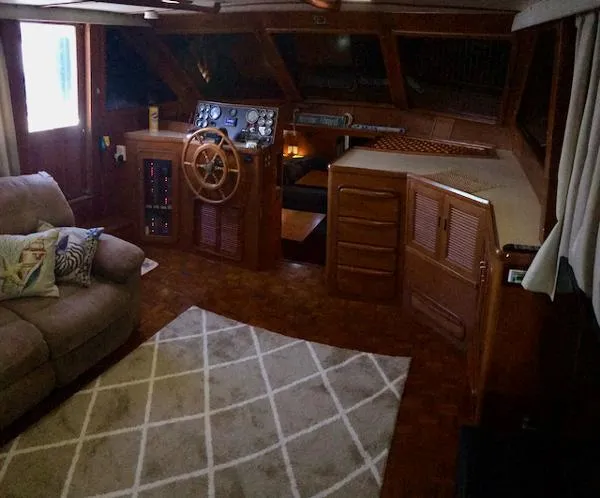 Slide: The Image of Med Yacht Double Cabin Sundeck 1988 - 5