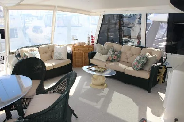 Slide: The Image of Viking 60 Cockpit Sport Yacht 1998 - 3