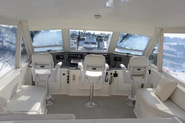 Slide: The Image of Viking 60 Cockpit Sport Yacht 1998 - 8