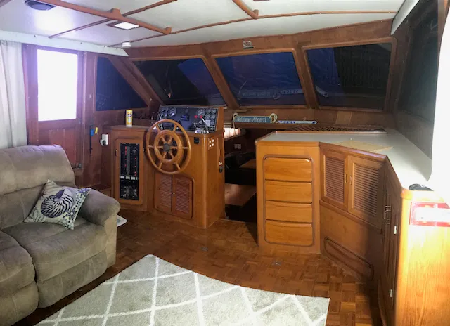 Slide: The Image of Med Yacht Double Cabin Sundeck 1988 - 5