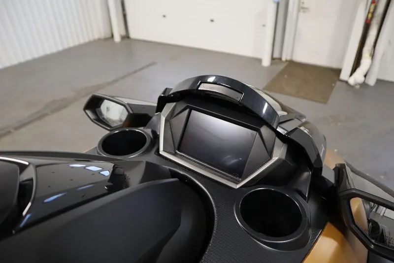 Slide: The Image of 2025 Yamaha WaveRunner FX Cruiser HO dashboard with sleek design and modern display. - 12