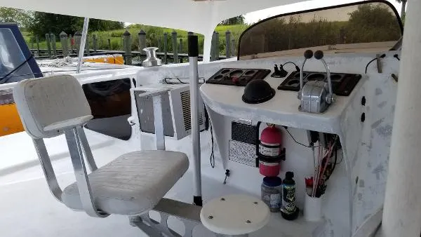 Slide: The Image of Custom Power Catamaran 1991 - 10