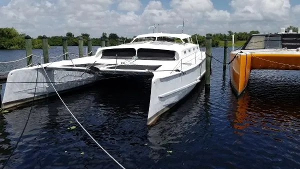 Slide: The Image of Custom Power Catamaran 1991 - 2