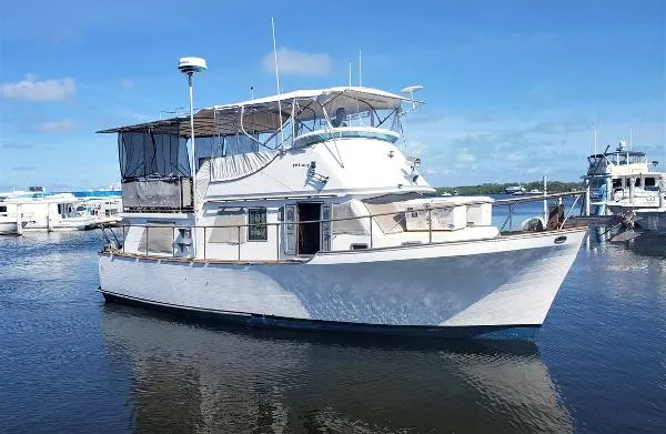 Slide: The Image of Ta Chiao CT40 Sundeck Trawler 1985 - 1