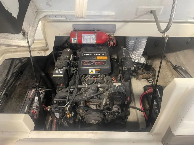 Slide: The Image of Volvo Penta 5.7 GSi engine in 2001 Cobalt 227 boat. - 9