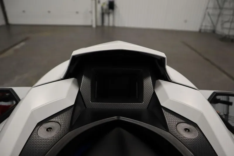 Slide: The Image of 2024 Yamaha WaveRunner GP SVHO dashboard in a garage setting. - 14