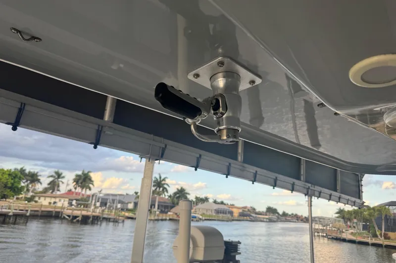 Slide: The Image of Livewell compartment in 2021 Sportsman Open 352 Center Console boat. - 30