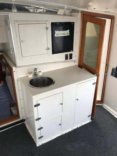 Slide: The Image of Californian 48 Cockpit Motor Yacht 1988 - 7