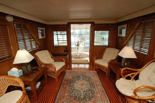 Slide: The Image of Hatteras Stabilized Motor Yacht 1981 - 2