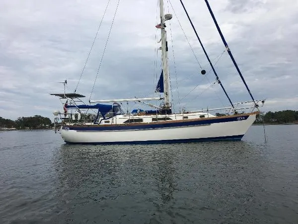 Slide: The Image of Slocum 43 Cruiser Cutter 1988 - 0