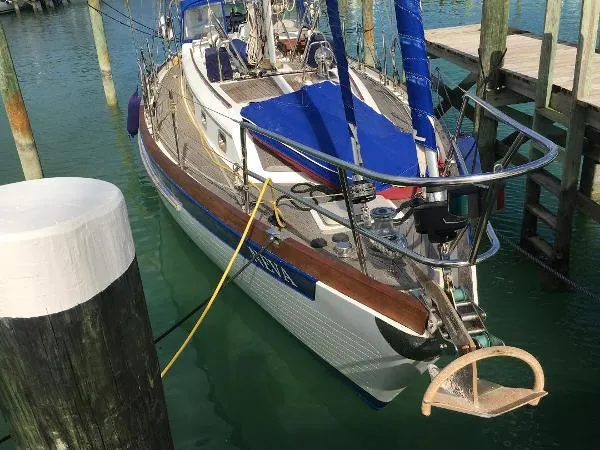Slide: The Image of Slocum 43 Cruiser Cutter 1988 - 2