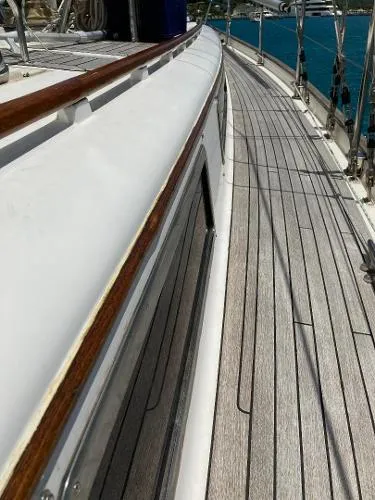 Slide: The Image of Slocum 43 Cruiser Cutter 1988 - 4