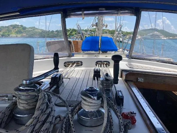 Slide: The Image of Slocum 43 Cruiser Cutter 1988 - 9