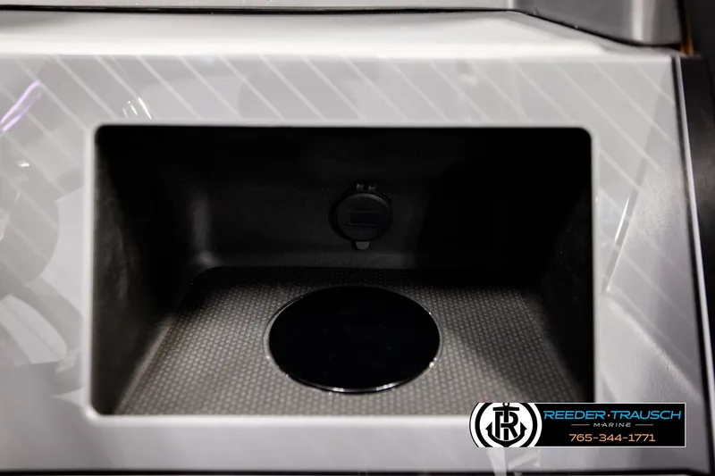 Slide: The Image of Storage compartment in 2026 Avalon Excalibur LTD FL boat, featuring sleek design and functionality. - 41