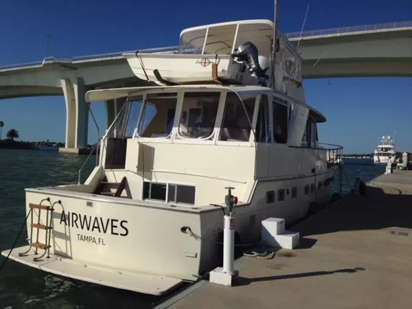 Slide: The Image of Hatteras 58 Yacht Fisherman 1974 - 10
