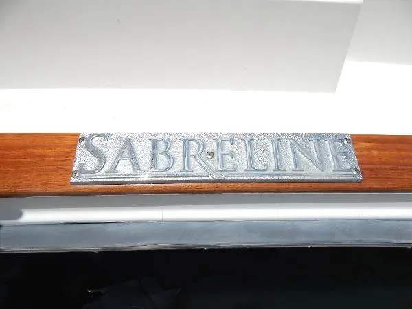 Slide: The Image of Sabreline 36 AFT CABIN 1990 - 2