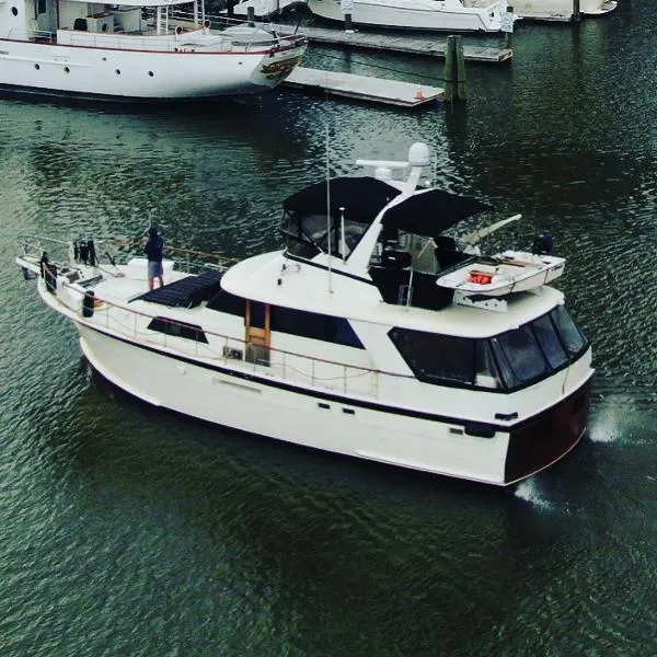 Slide: The Image of Hatteras Stabilized Motor Yacht 1982 - 1