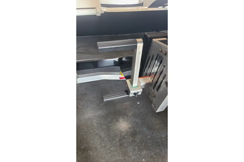 Slide: The Image of Close-up of Paramount 21 machinery component, 2025 model, showcasing metal parts and industrial design. - 26