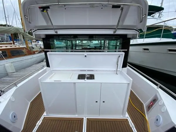 Slide: The Image of Axopar 37 Cabin Wet Bar 2019 - 10