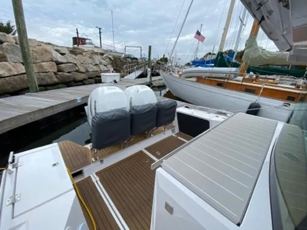 Slide: The Image of Axopar 37 Cabin Wet Bar 2019 - 11