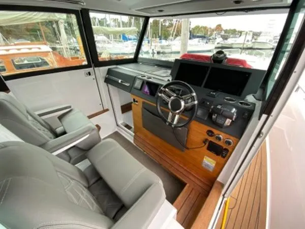 Slide: The Image of Axopar 37 Cabin Wet Bar 2019 - 2