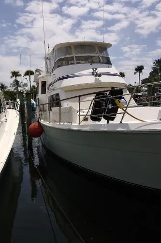 Slide: The Image of Gulfstar 49 Motor Yacht 1985 - 2