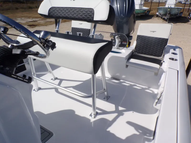 Slide: The Image of Interior of Tidewater 2110BMT boat, model year 2026. - 20