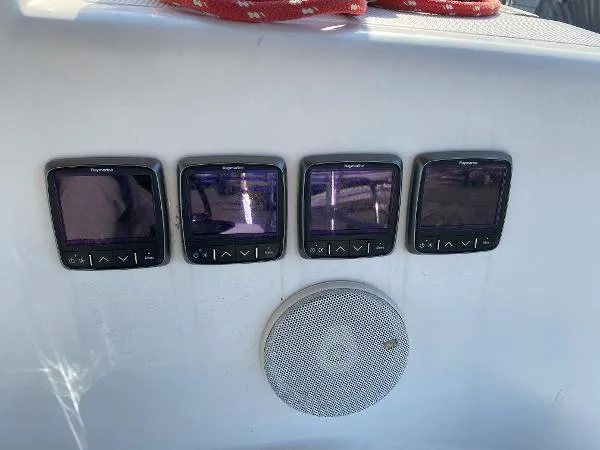 Slide: The Image of Tayana 48 Pilot House 1993 - 10