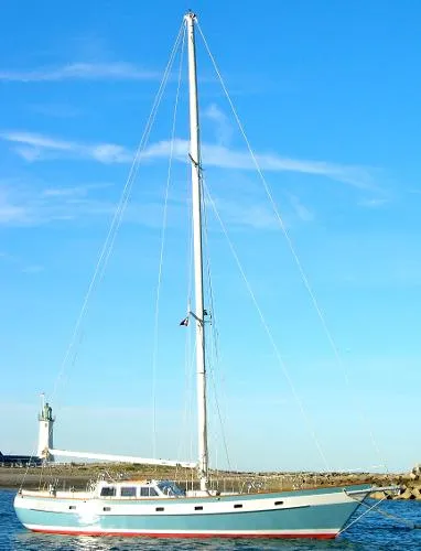 Slide: The Image of Ted Brewer Custom 46 Cutter 2007 - 4