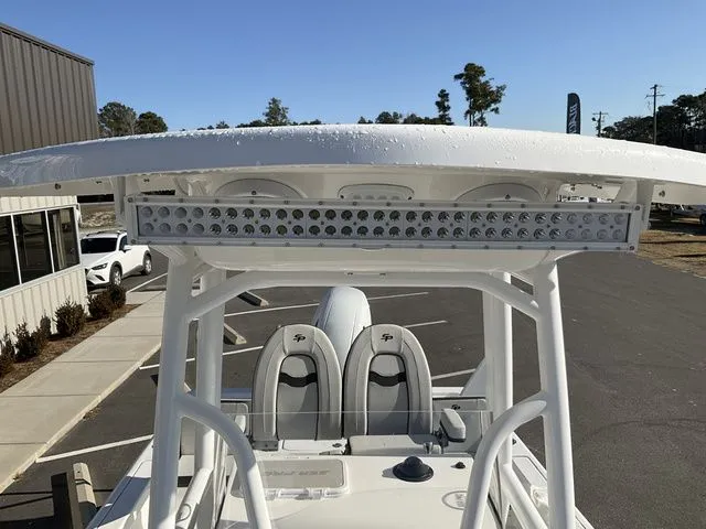 Slide: The Image of 2026 Sea Pro 230 Bay Boat with T-top and LED light bar. - 10