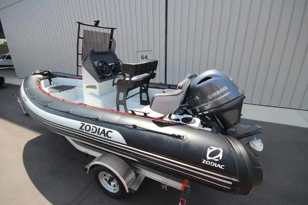 Slide: The Image of Zodiac Open 5.5 PVC 115hp T-Top In Stock 2021 - 6