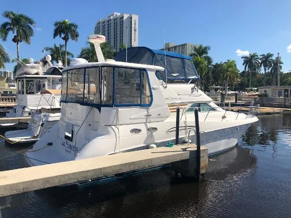 Slide: The Image of Sea Ray 420 Aft Cabin 1998 - 0