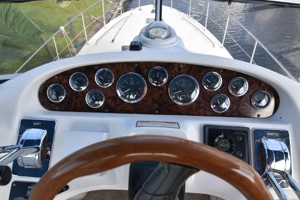 Slide: The Image of Sea Ray 420 Aft Cabin 1998 - 10
