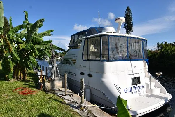 Slide: The Image of Sea Ray 420 Aft Cabin 1998 - 4