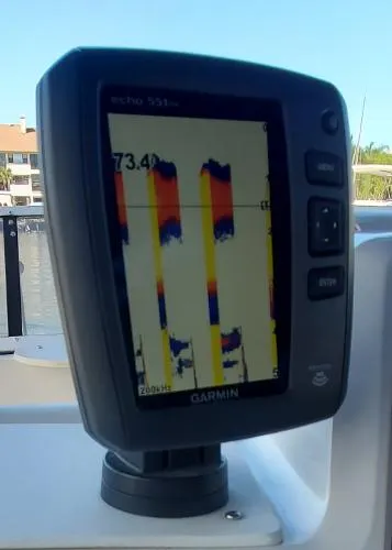 Slide: The Image of Carver Yachts 405 Aft Cabin Motor Yacht 1997 - 8