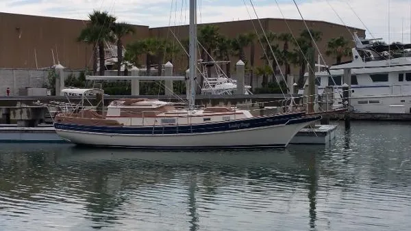 Slide: The Image of Gozzard 36 Pilothouse Cutter 1989 - 0