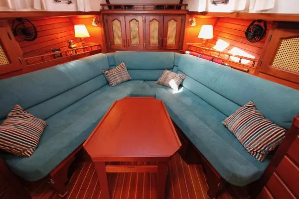 Slide: The Image of Gozzard 36 Pilothouse Cutter 1989 - 5