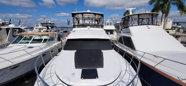 Slide: The Image of Carver Yachts 445 Aft Cabin Motor Yacht 1999 - 3