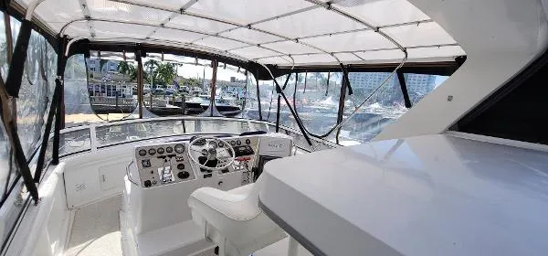 Slide: The Image of Carver Yachts 445 Aft Cabin Motor Yacht 1999 - 6